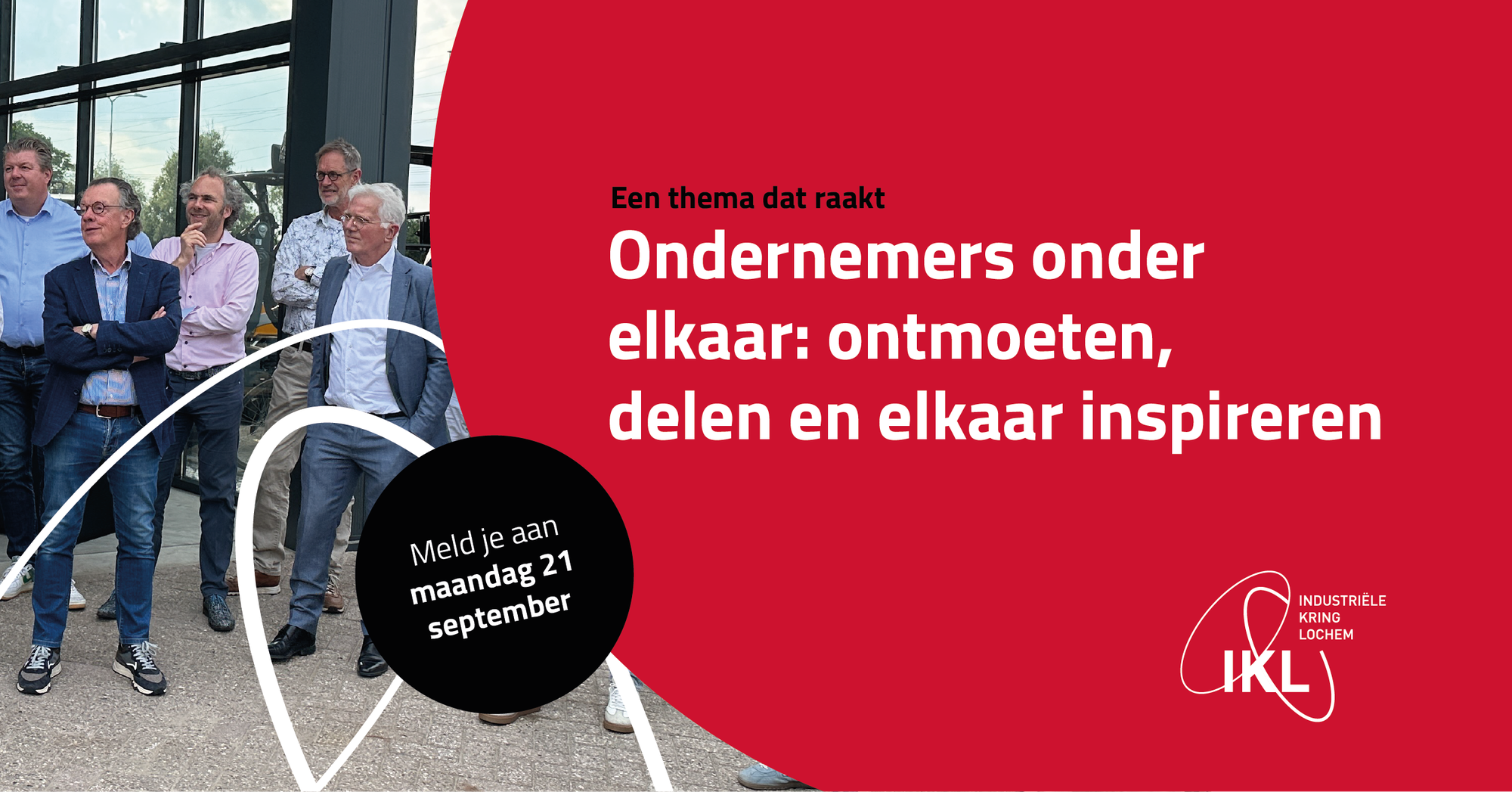 Tijd om elkaar weer te ontmoeten! 21 september 